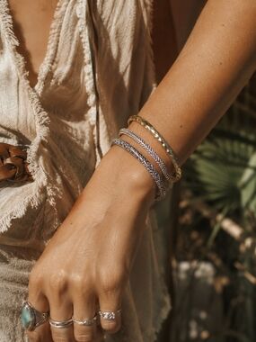 Boho Vintage  Bracelets Set - Silver And Gold 💫